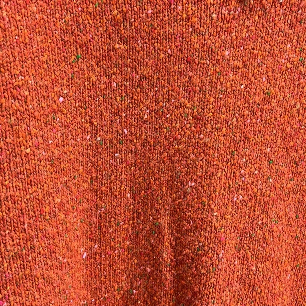 Patrick James Reserve Wool Sweater Suede Elbow Patches Knit Mens Medium Grandpa